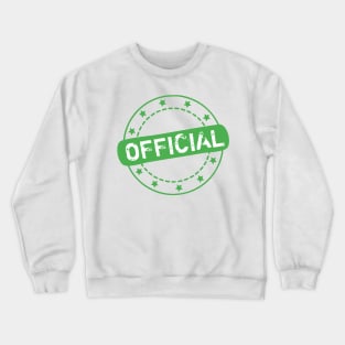 Official Stamp Icon Crewneck Sweatshirt